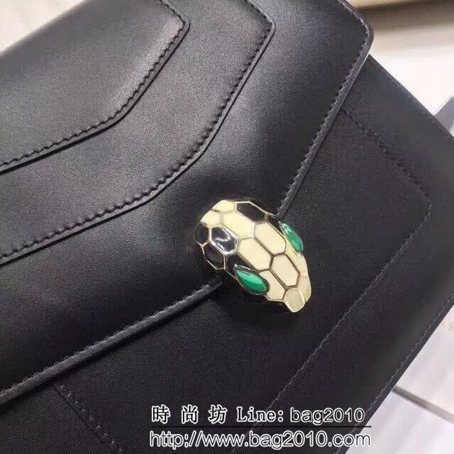 BVLGARI寶格麗 原單品質 專櫃新款 三層琺瑯蛇頭包 可手提肩背斜挎 B38329 FYD1220